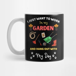 I just want to work in my garden and hangout with my dog Mug